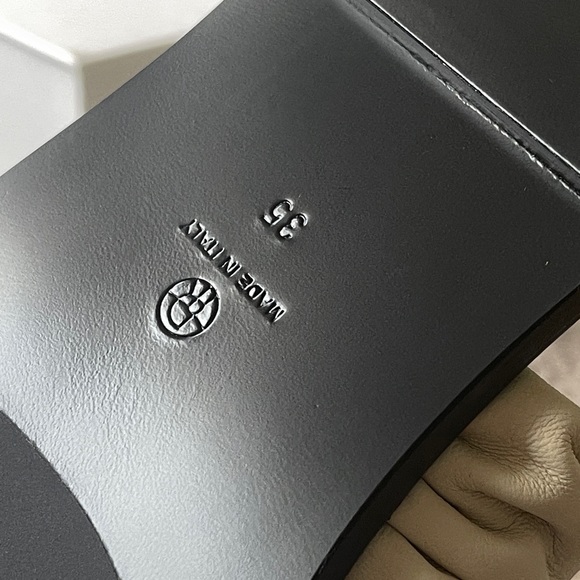 The row leather sandals/slippers size 35 - Picture 4 of 9